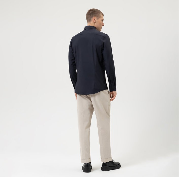 Afbeelding van 073464 68 Heren Overhemd Level Five 24/seven Body Fit - Olymp